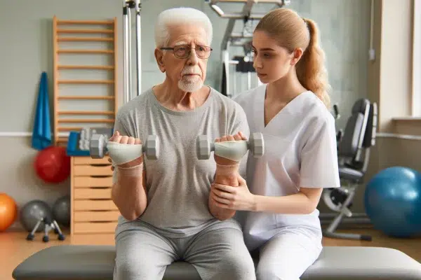 Tratamiento de fisioterapia para osteoporosis