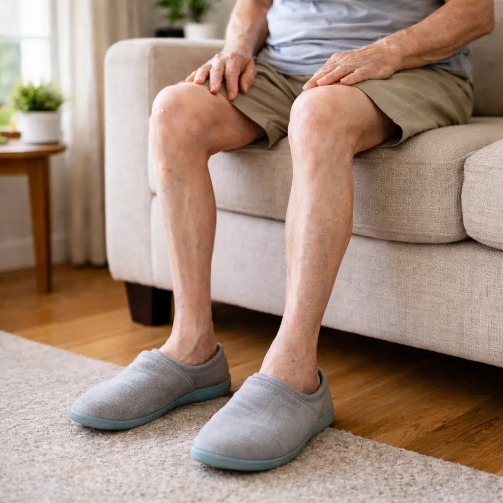 Atrofia muscular y rigidez articular tras una inmovilización prolongada en persona mayor