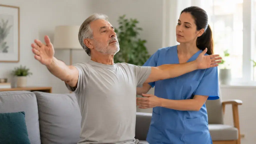 Ejercicios de expansión torácica para mejorar la capacidad pulmonar en casa